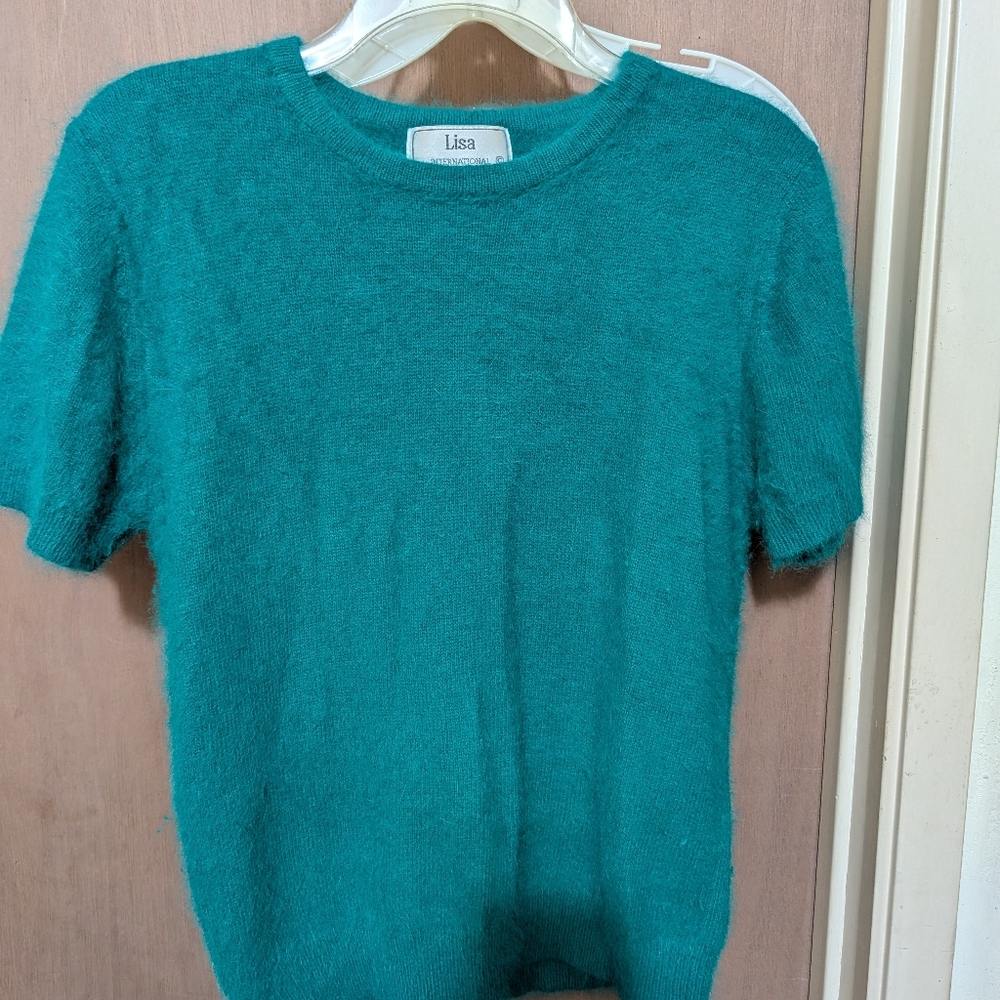 Vintage Angora Sweater, Lisa international Size M